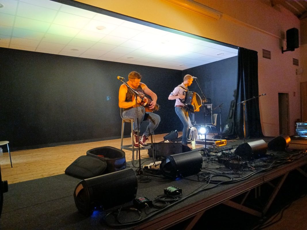 Le groupe Pichard/Vincendeau avec la Vielle