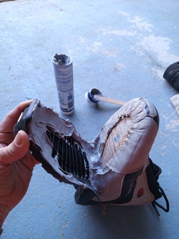 Réparation de la chaussure de ski