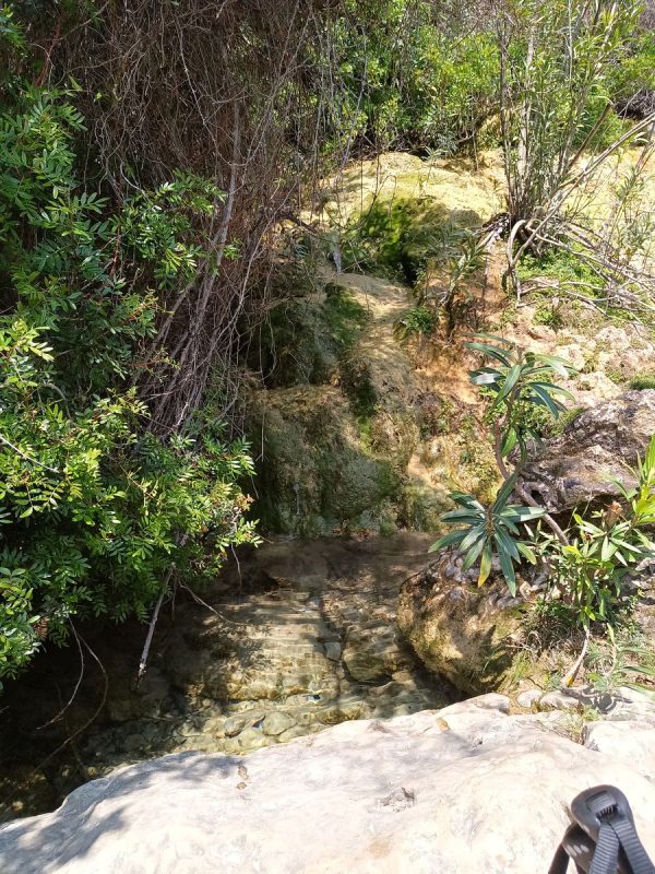 Un petit bassin pour tremper les jambes