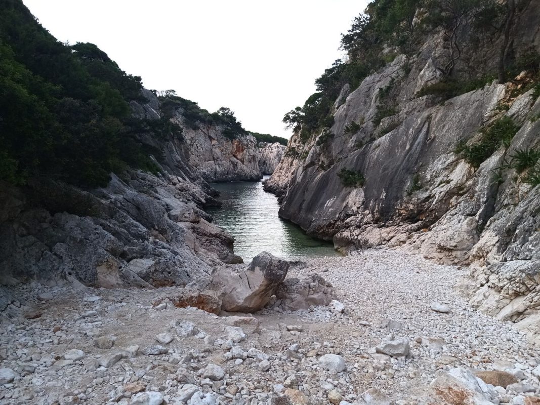 Chouette crique pour finir, mais trop froid