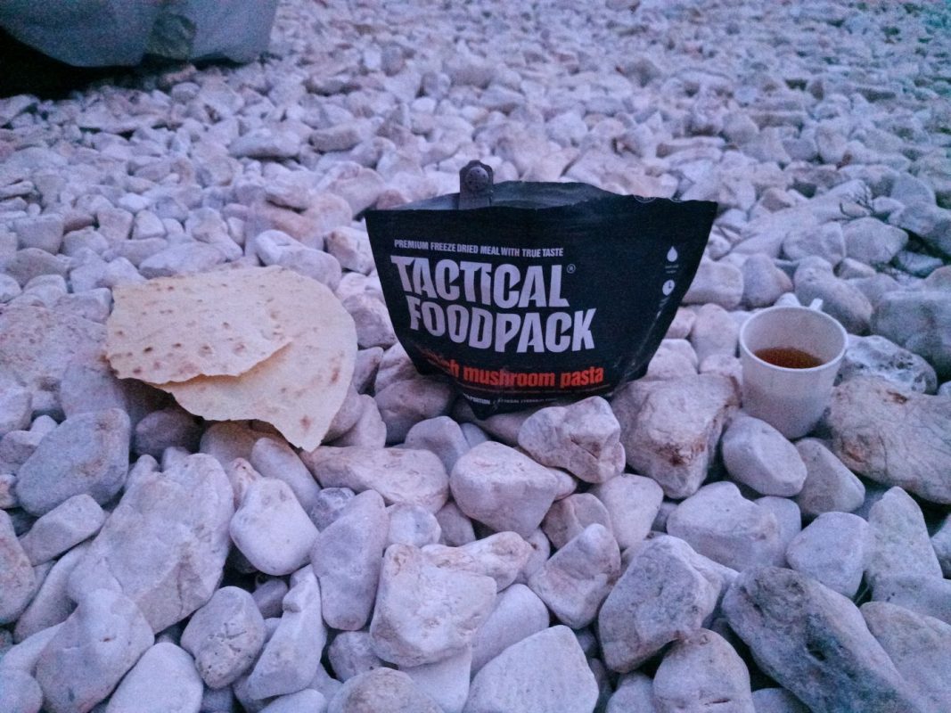 Mon repas chaud bien mérité