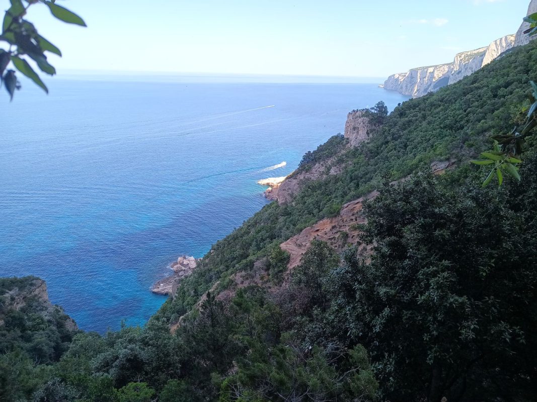 Je fais des pauses pour souffler, observer les possibilité, et profiter de la vue