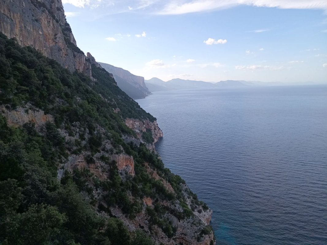 Le paysage de l'autre coté de la pointe