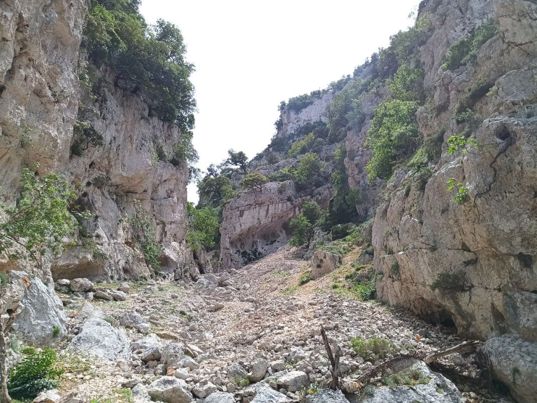 La vallées / canyon se poursuit toujours, en lente ascension