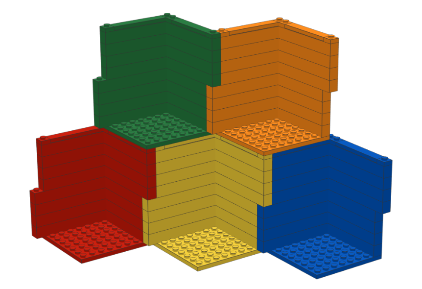 Notice mur 8x8x8 par Loïc Gilbert @BrickOuest