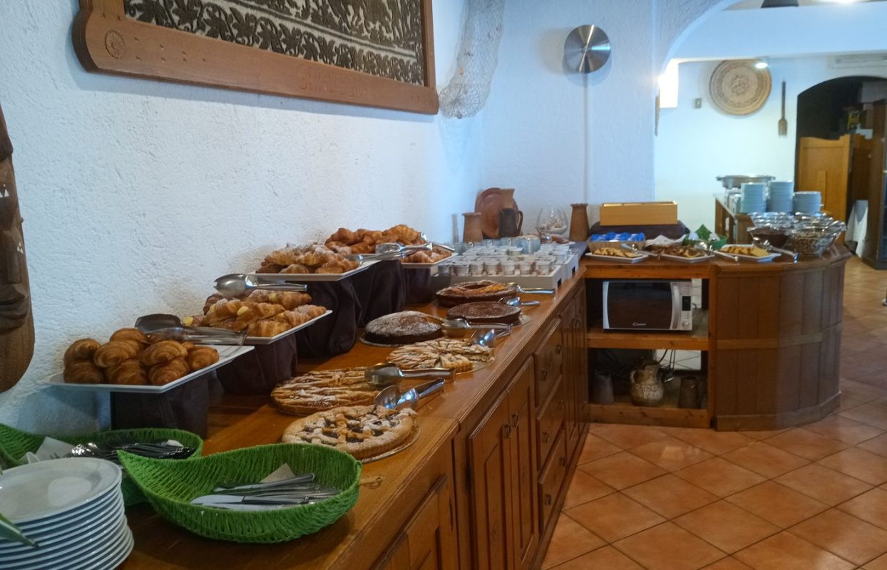 Buffet du petit déjeuné.