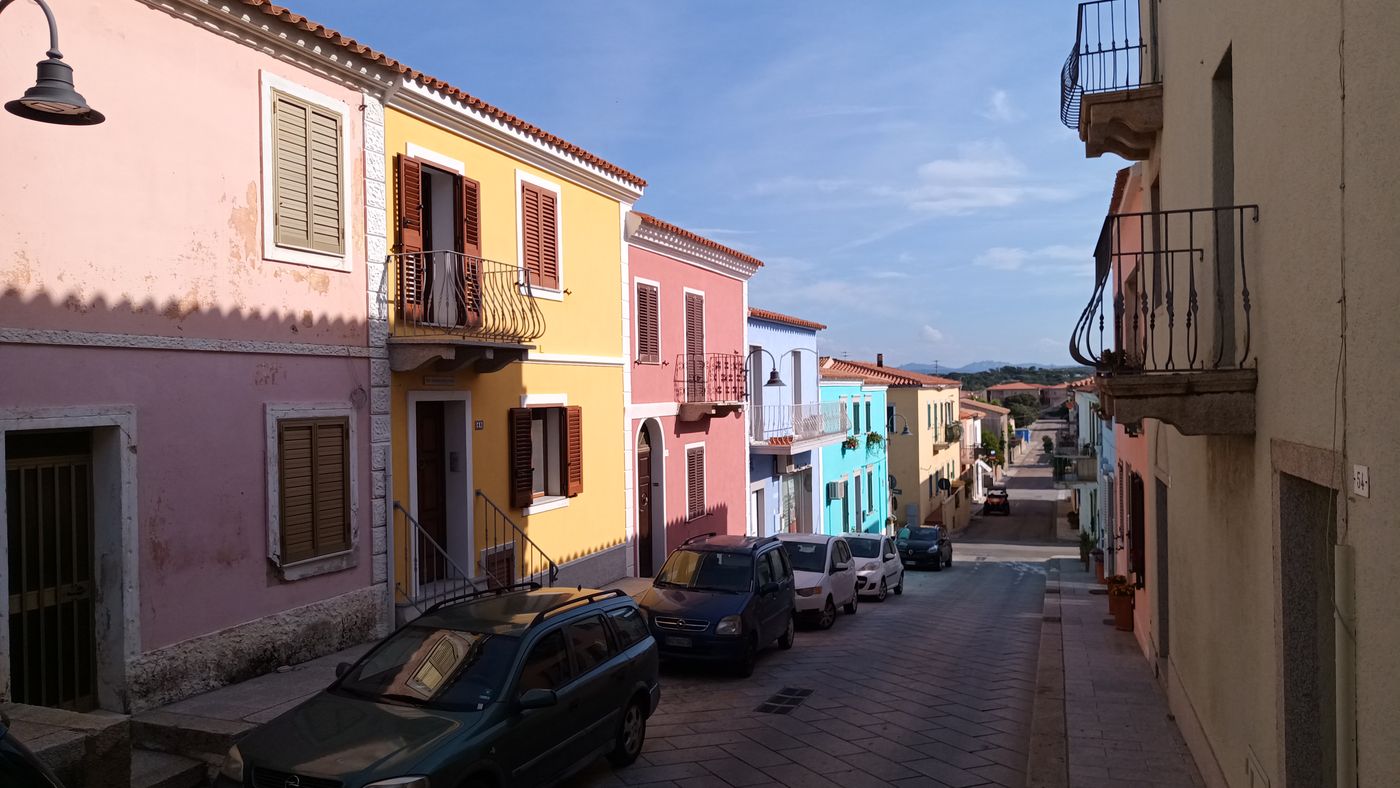 Maisons colorées