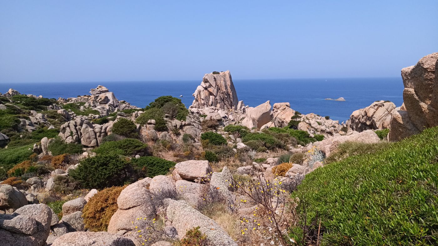 Roches à Capo Testa