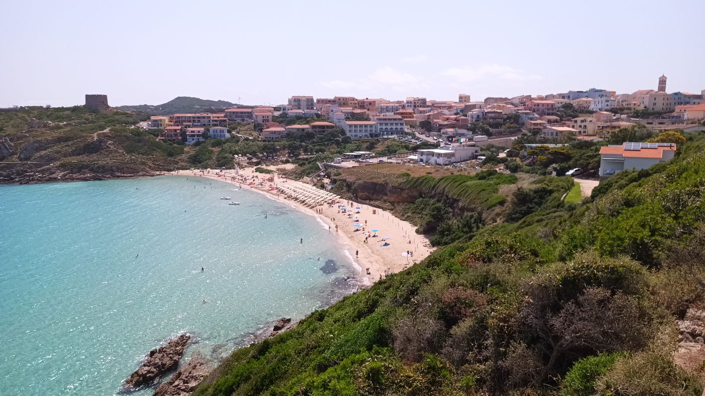 Le ville et la plage, et le restaurant du mii