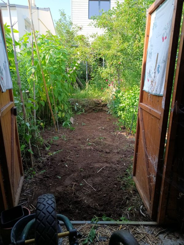La sortie du cabanon propre !
