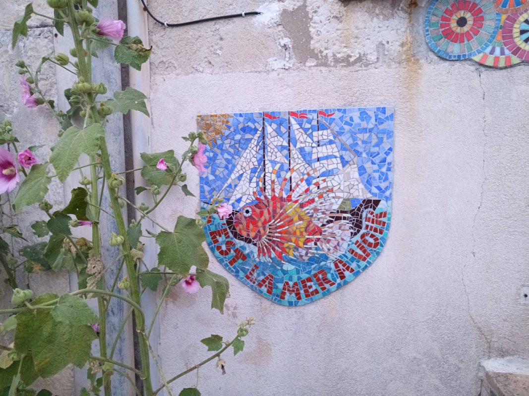 Mosaïque que je n'avais jamais remarqué