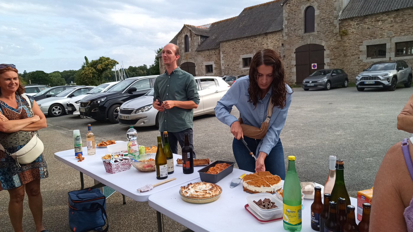 Repas partager de la fin des cours de danses