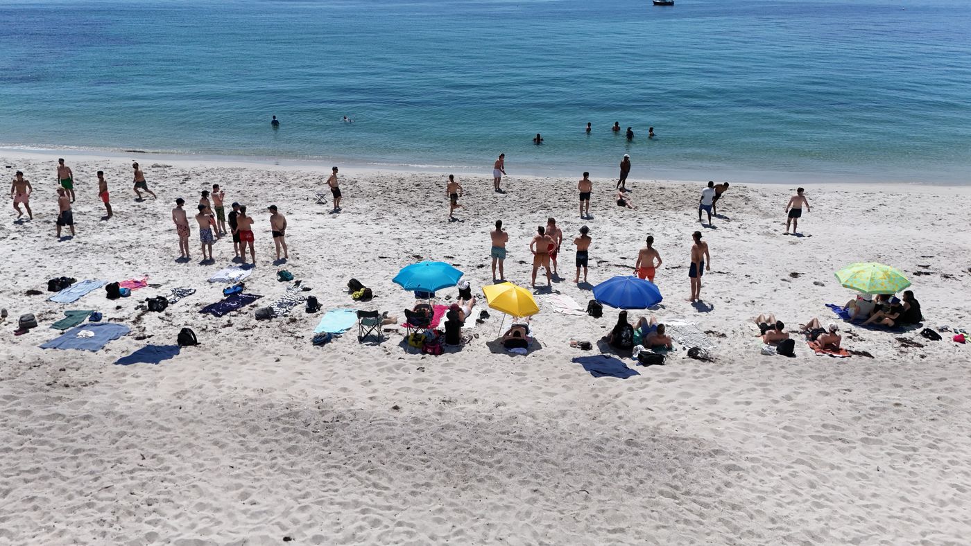 Les parasols sont de sorties