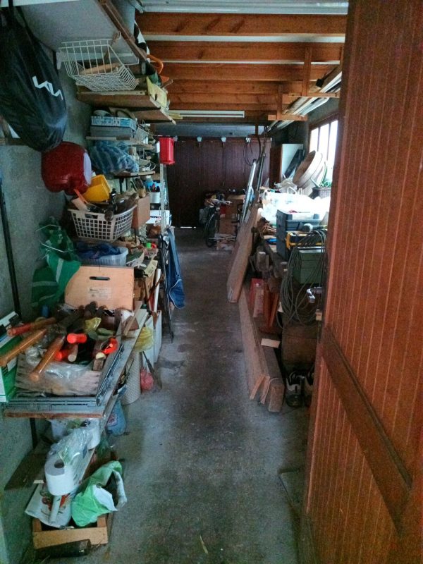 J4en ai profiter pour ranger er vider le garage