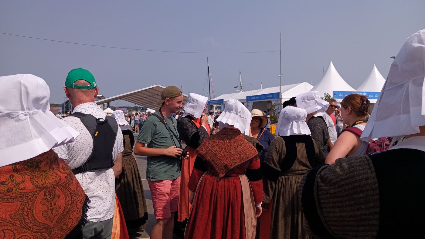Sylvain le photographe avec le Cercle d’Auray