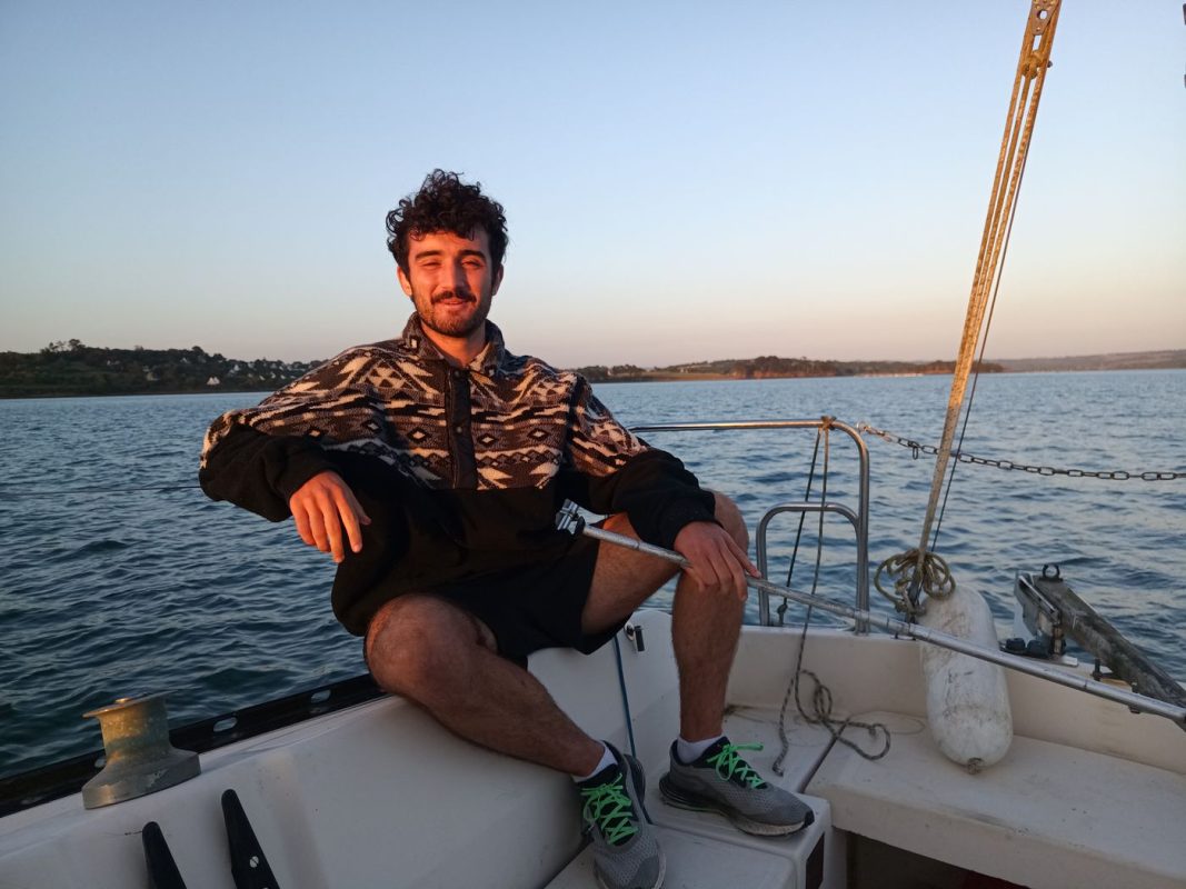 Goulven qui n'aime pas les photo !