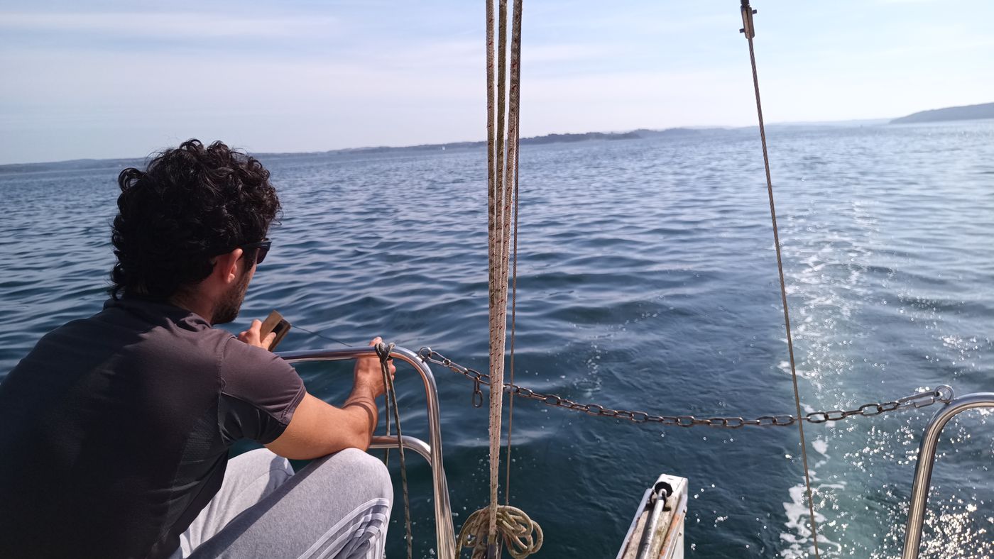 On est plus à l'aise à la traine (et en plus on a eux un lieux jaune mais trop petit!)