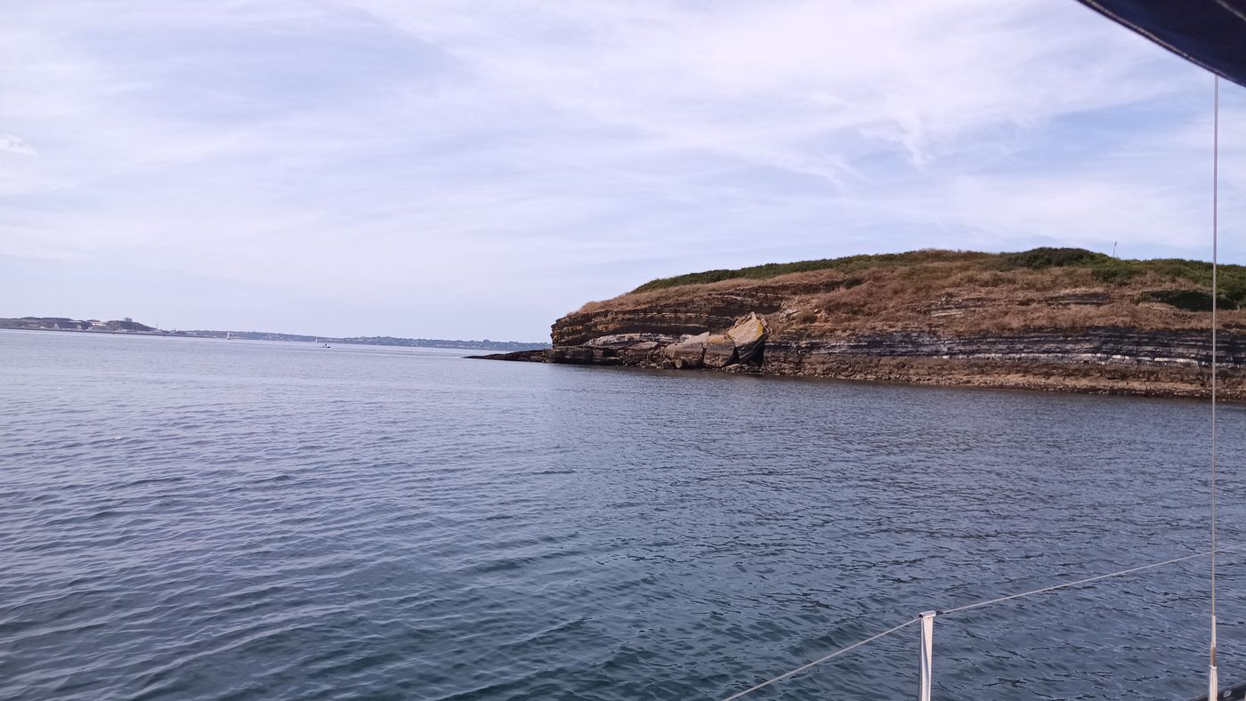 L'île Ronde où nous avons plongée