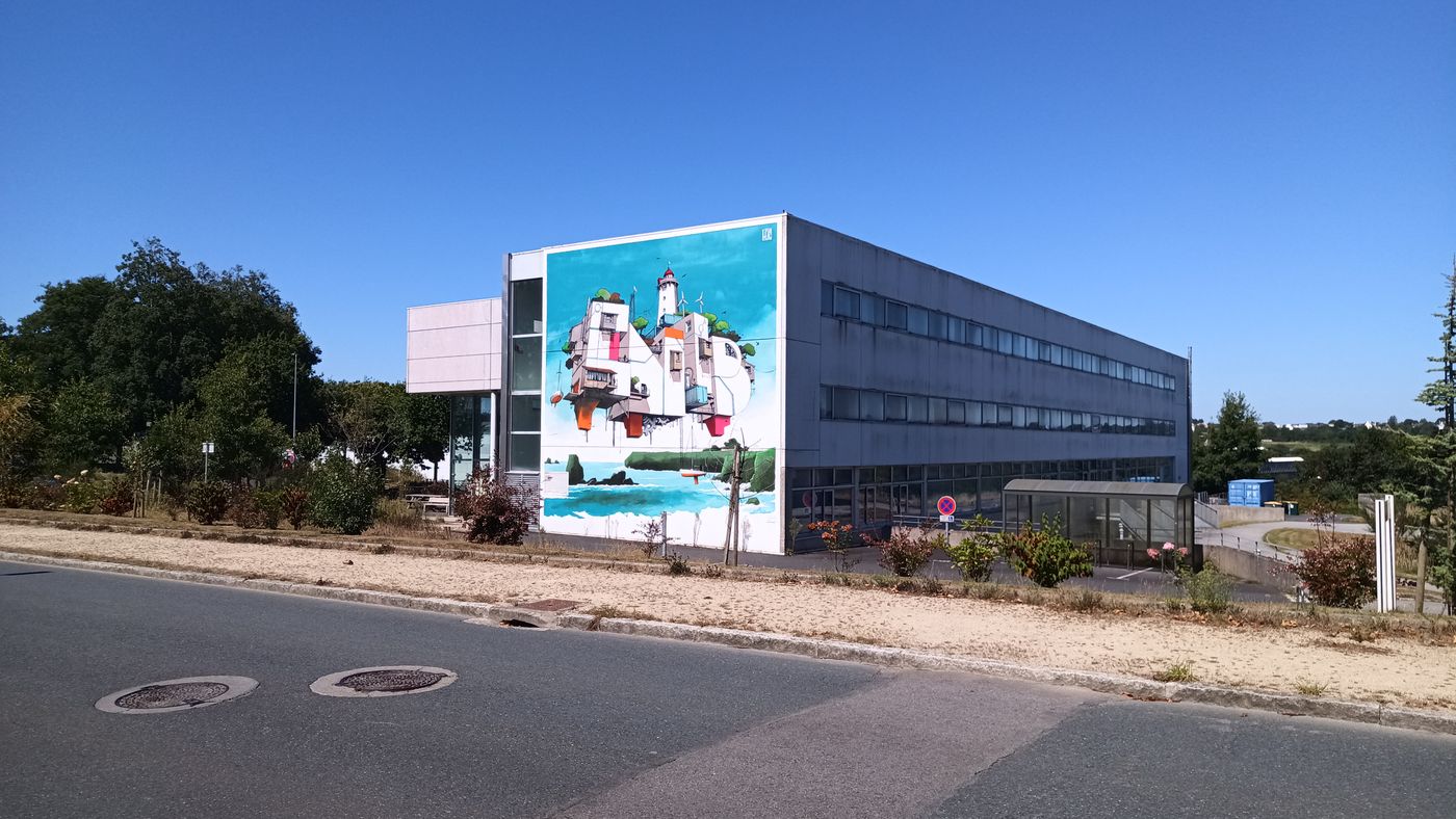 Fresque sur le Campus