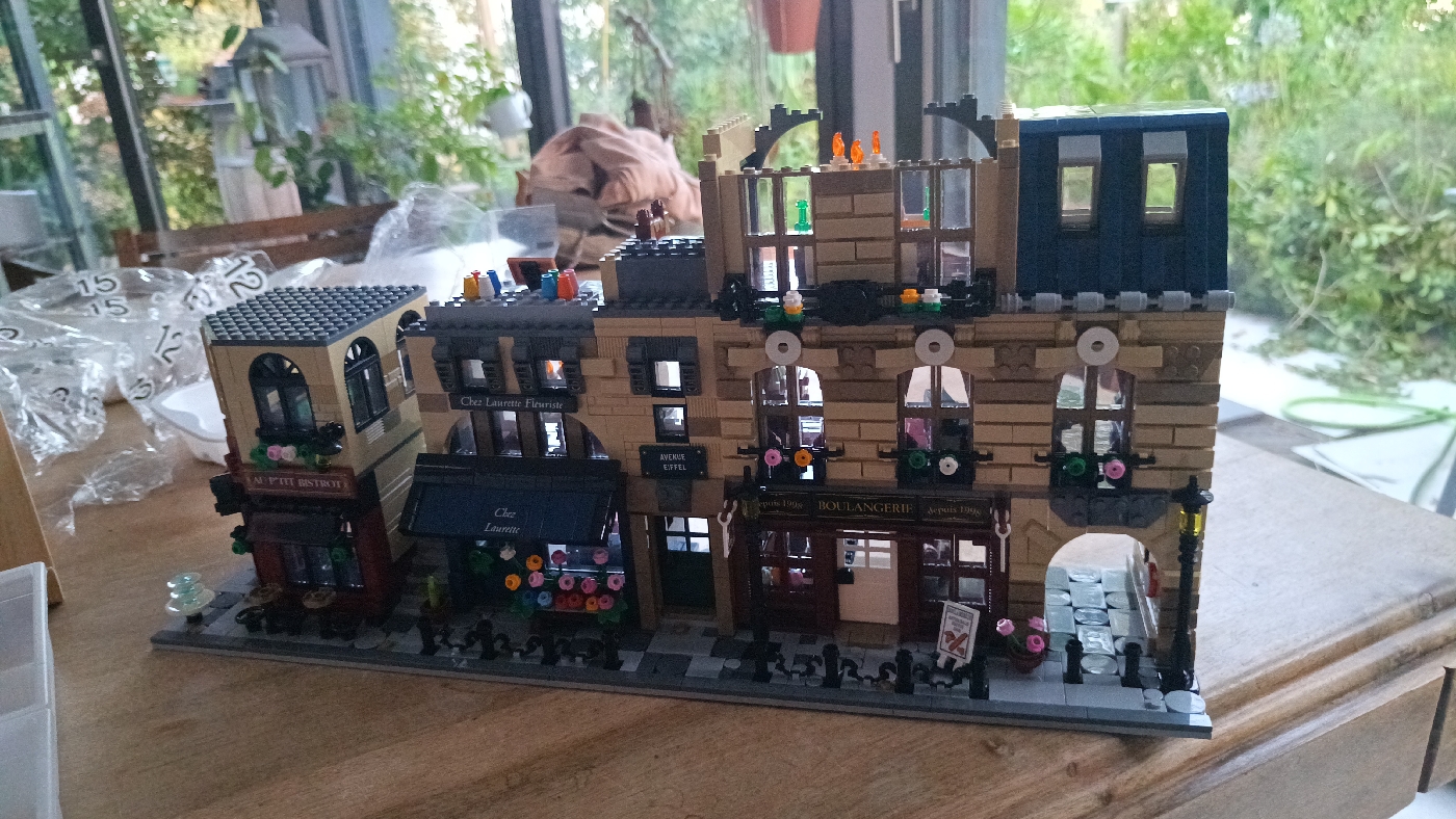 La rue parisienne en Lego (Bricklink)