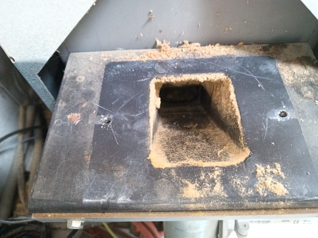 La chambre de combustion des pellets