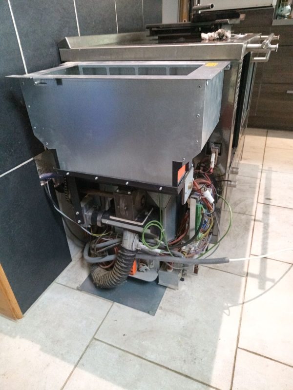 Le module à Pellet remonté