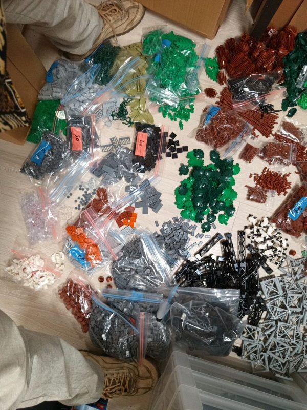 Les pièces du Bulk : Des briques et de quoi faire des rue