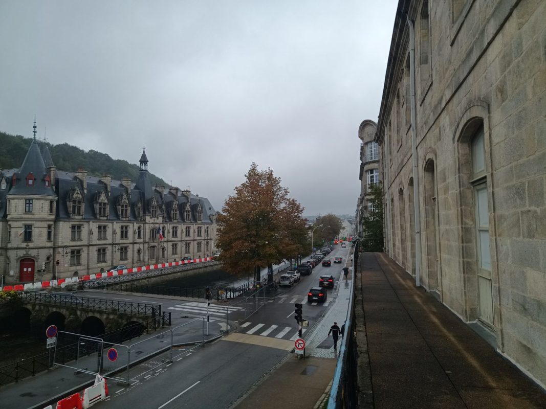 Le balcon normalement réservé aux reines de Cornouaille