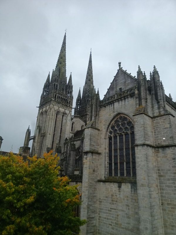 La cathédrale vue de la chapelle de l'ancien Palais épiscopal