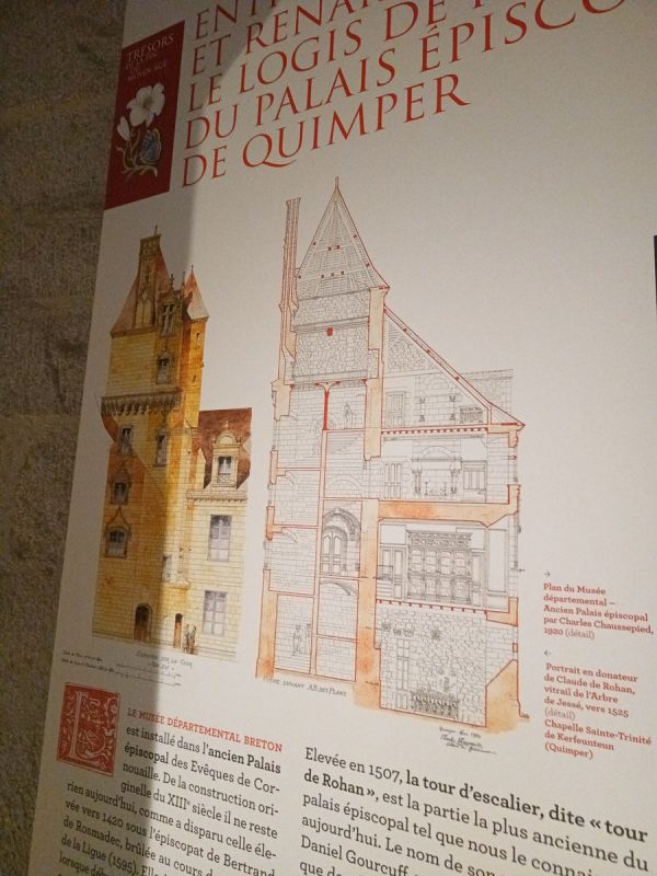 Plan en coupe de la tours