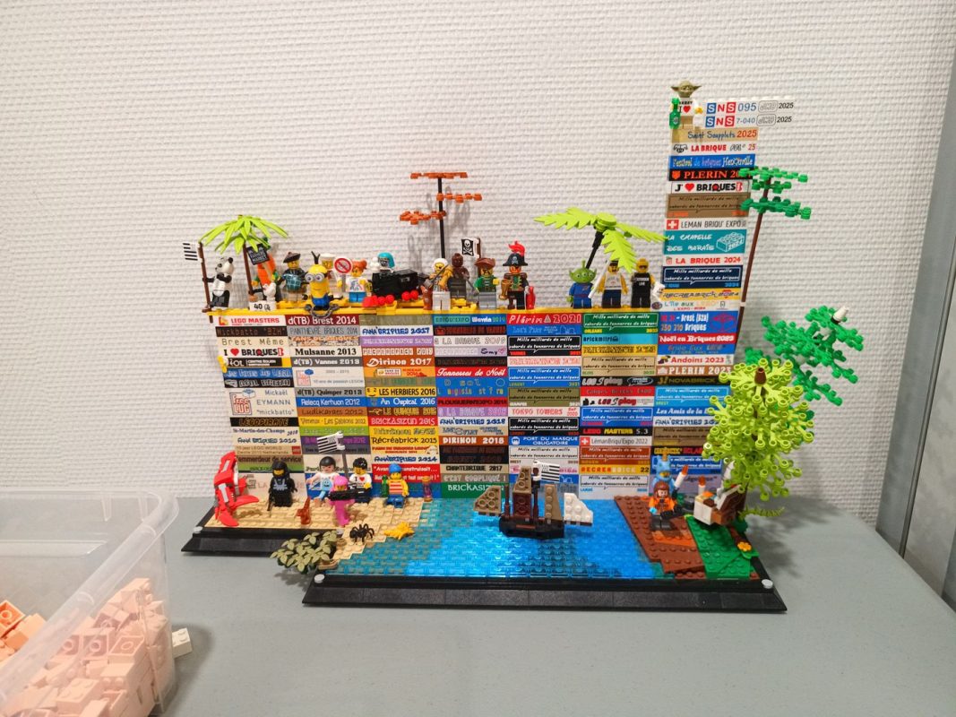 Le mur des expositions de Mickaël Eymann