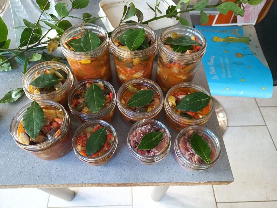 Plus qu'à stériliser puis étiqueter