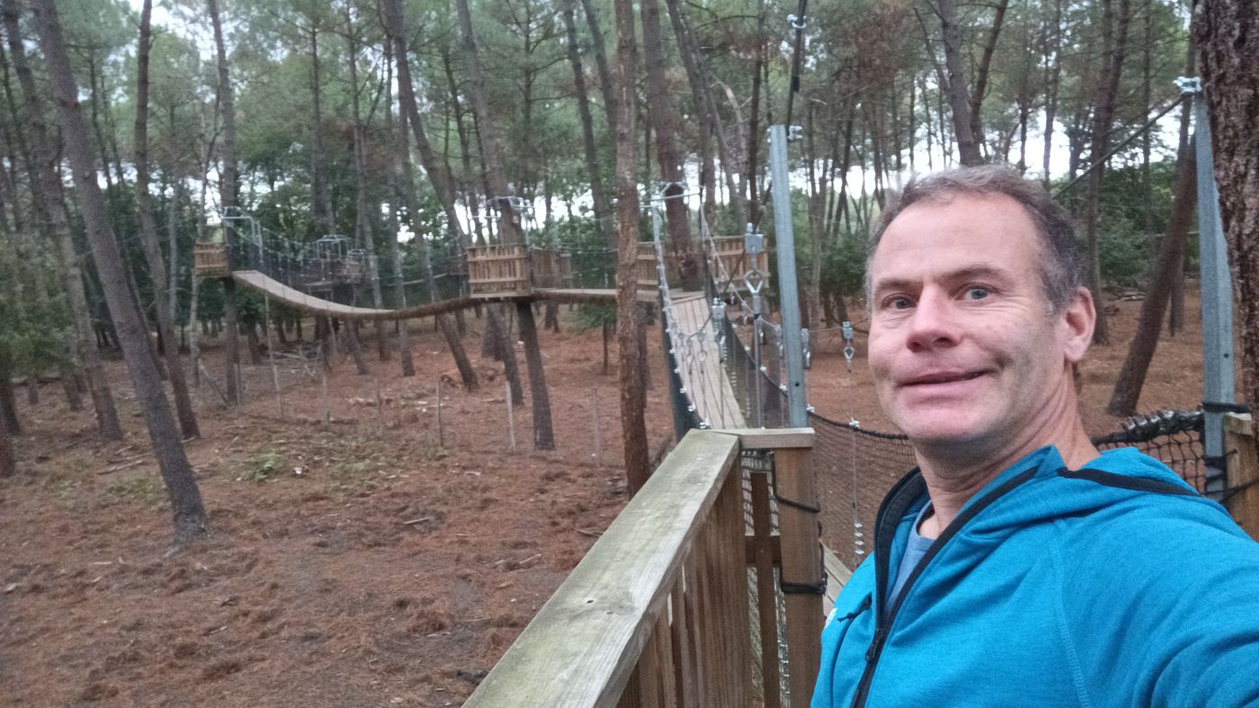 Bertrand dans les airs