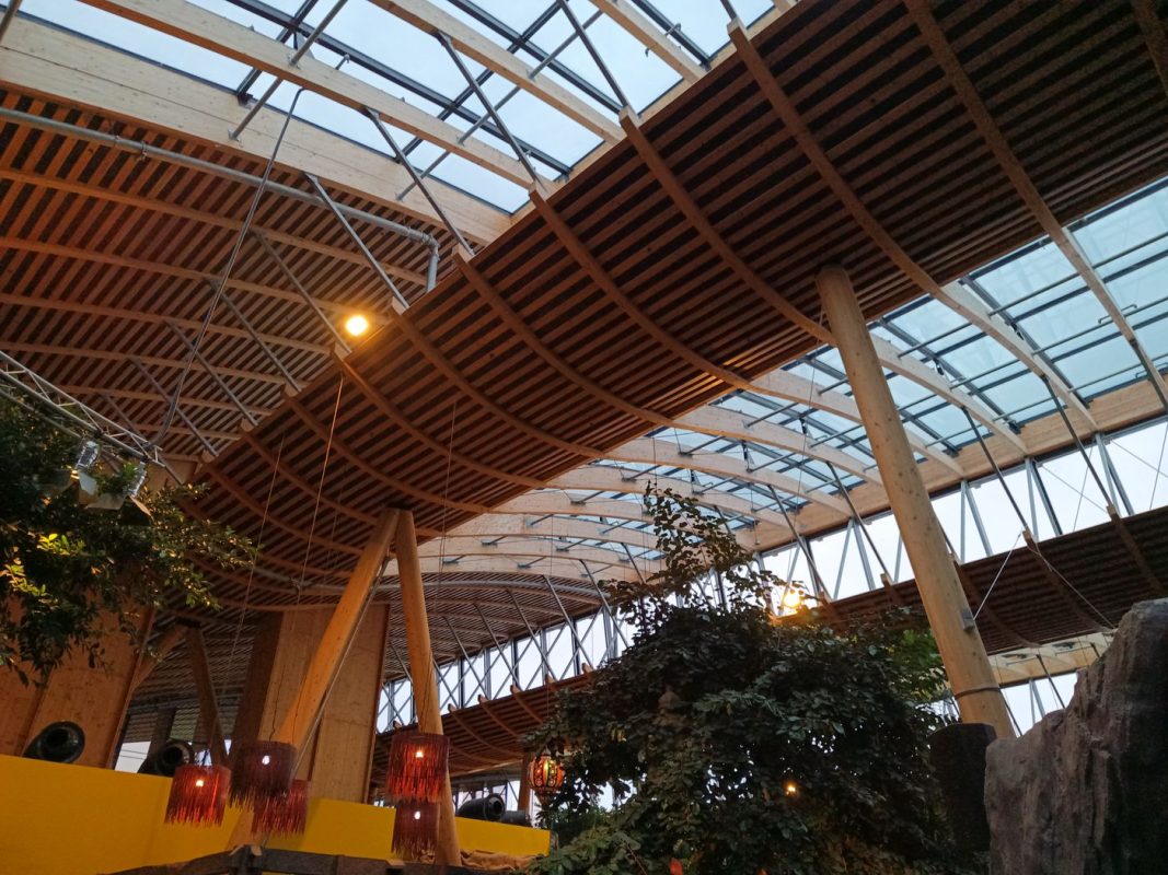 L'intérieur du dôme