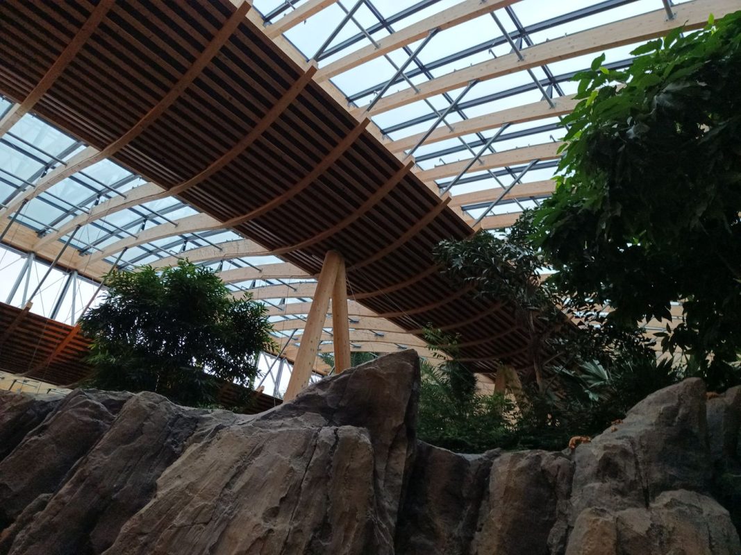 L'intérieur du dôme