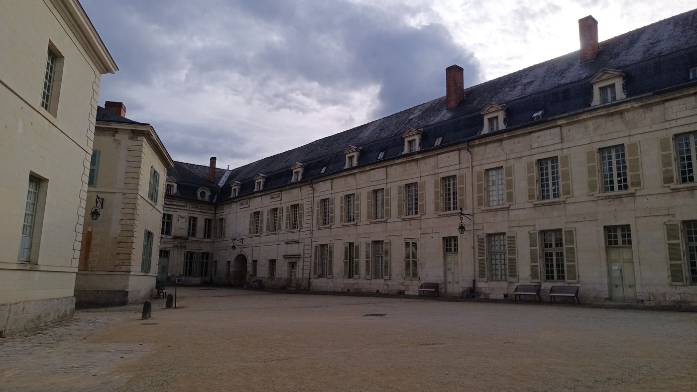 Les bâtiments de l'Abbaye de Fontevraud