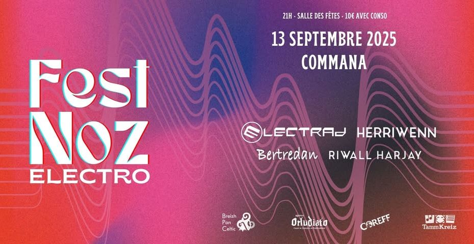 Affiche Fest-noz 10 ans Electrad