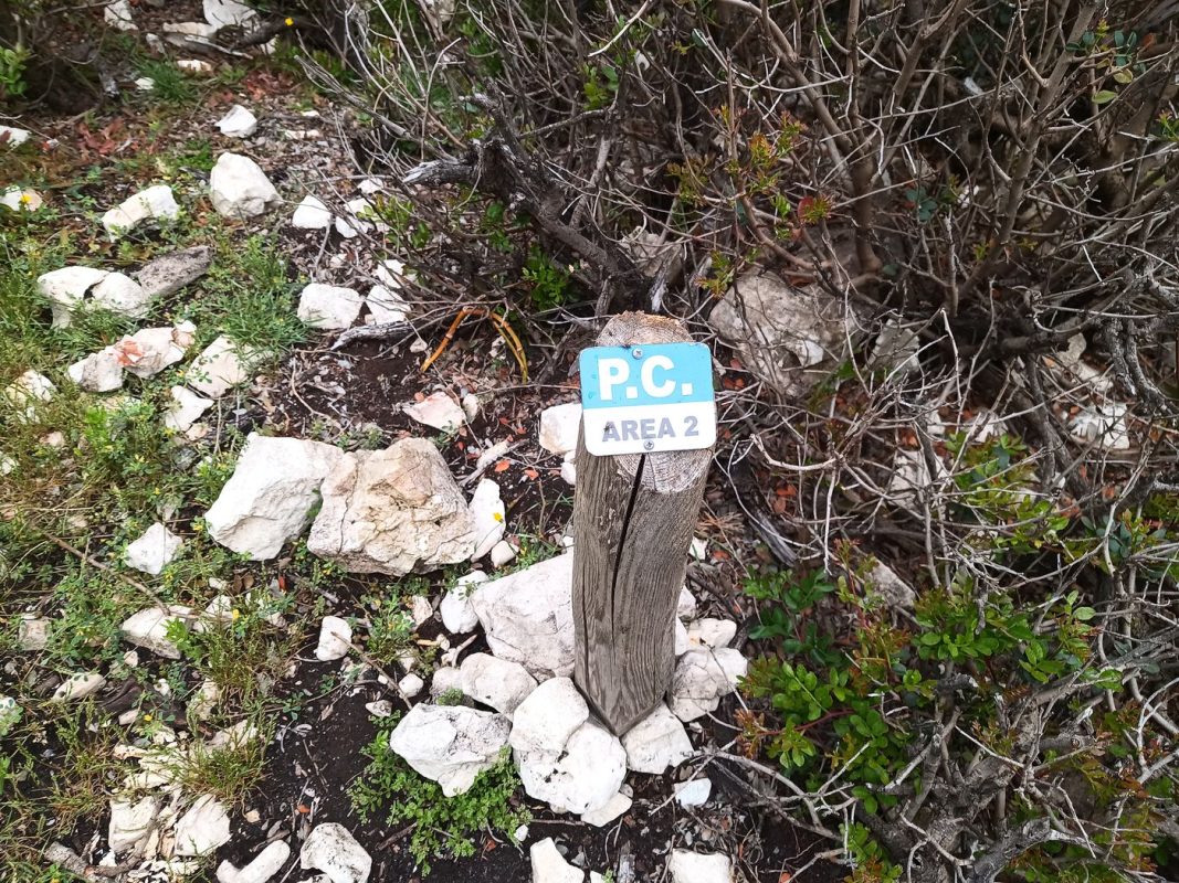 Le marquage des zones de bivouac