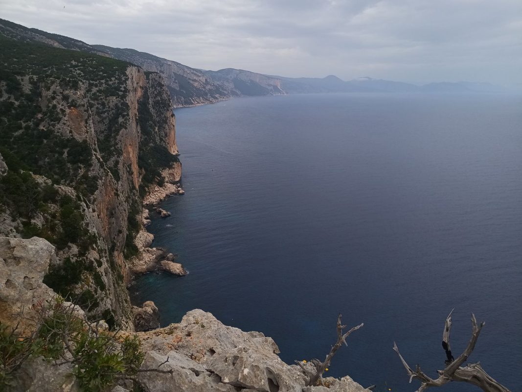 Je découvre le paysage des prochains jours après avoir passé une pointe.