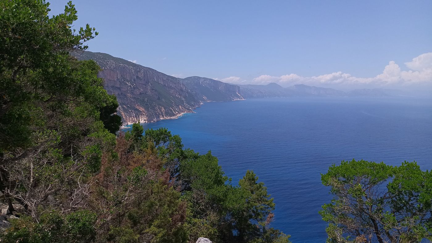 40 minutes plus tard, les nuages sont partis, grand bleu