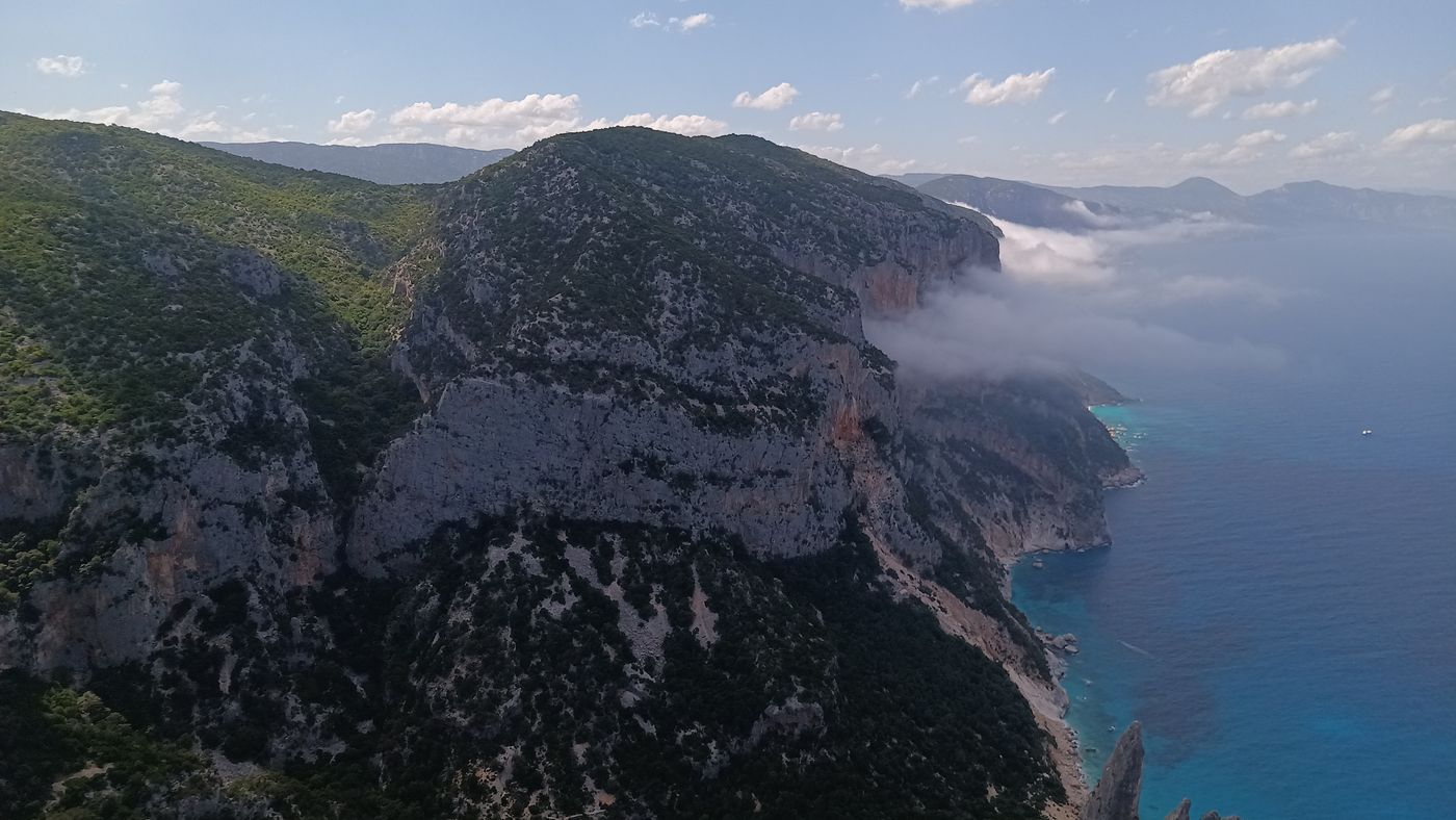 Les vape de nuages en mouvement