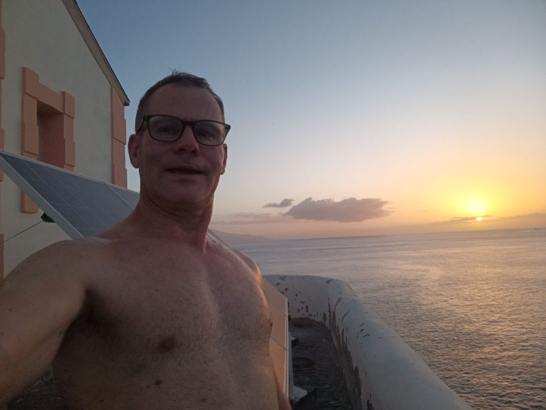 Coucher de soleil, il est temps de rentrer