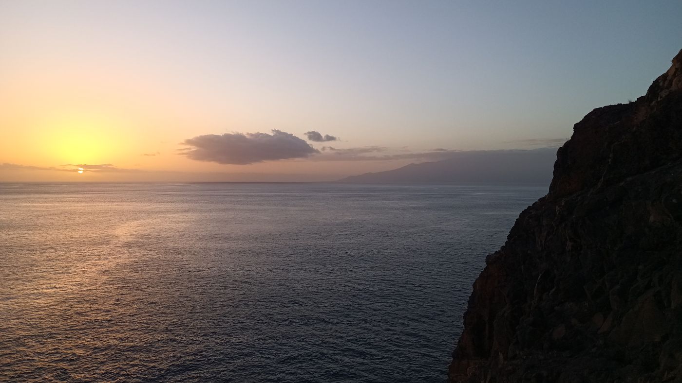 L'océan, la direction pour la traversé vers les Antilles !