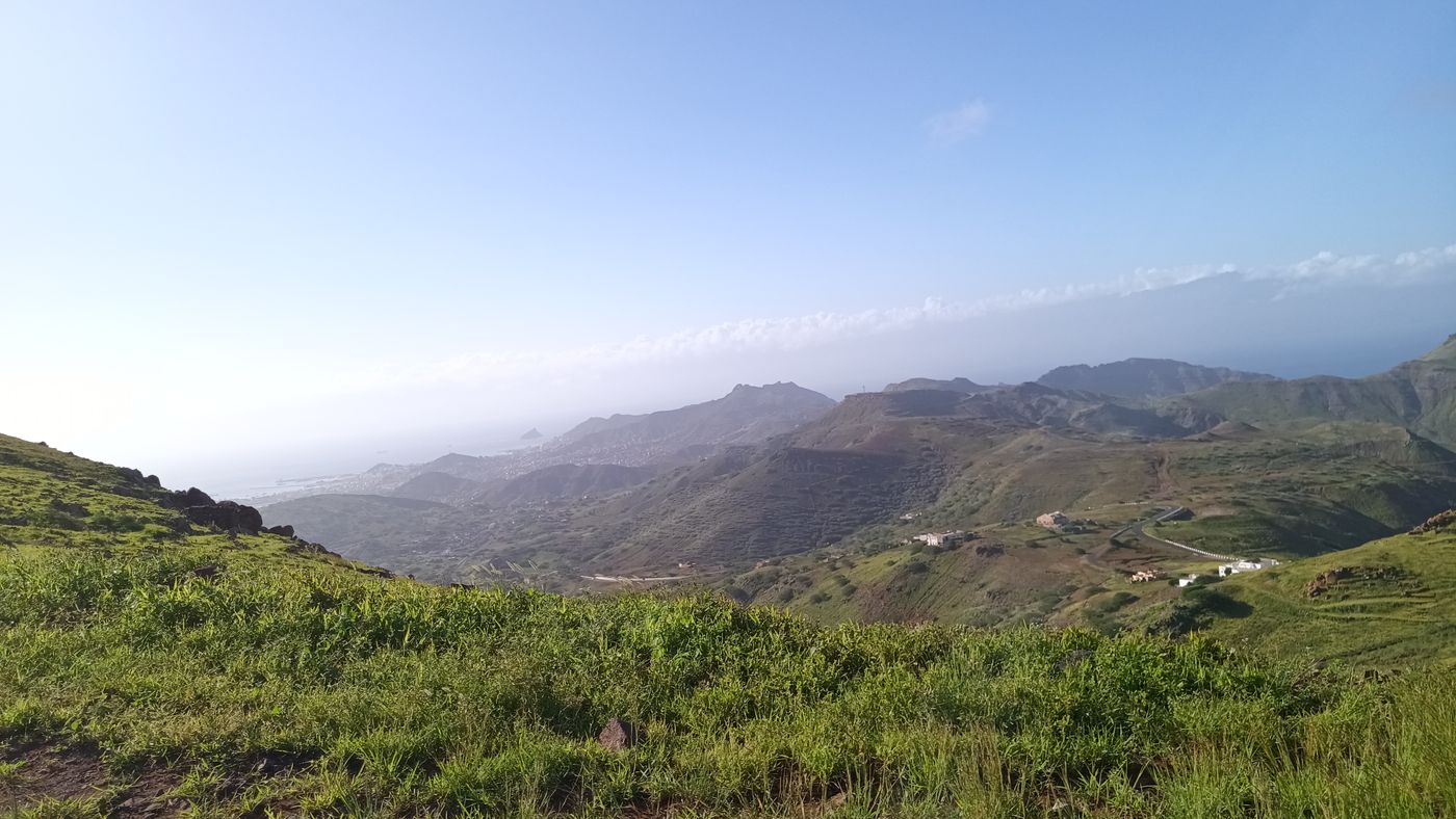 Jolie vue sur le nord de l'île