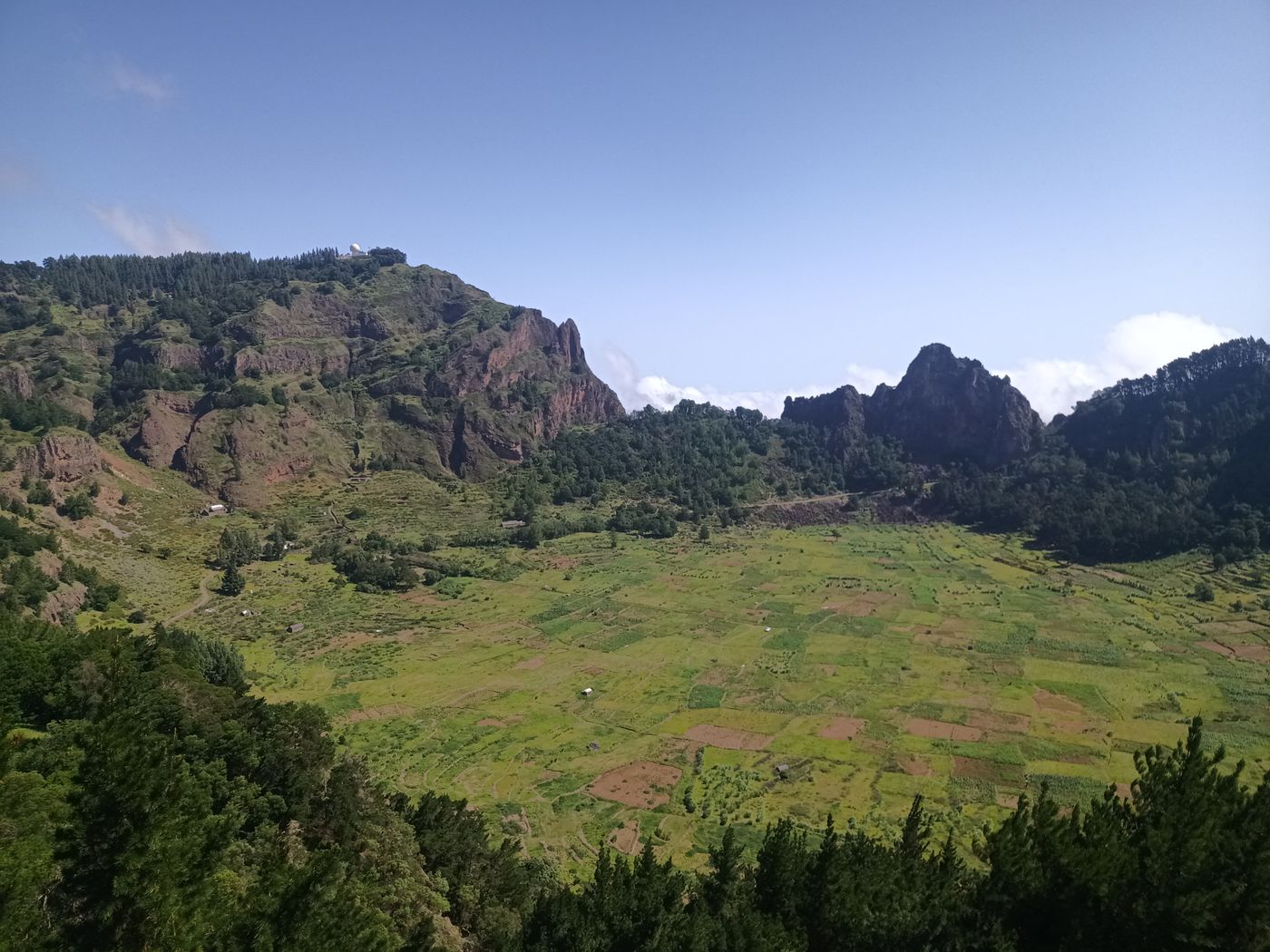 Le cratère cultivé