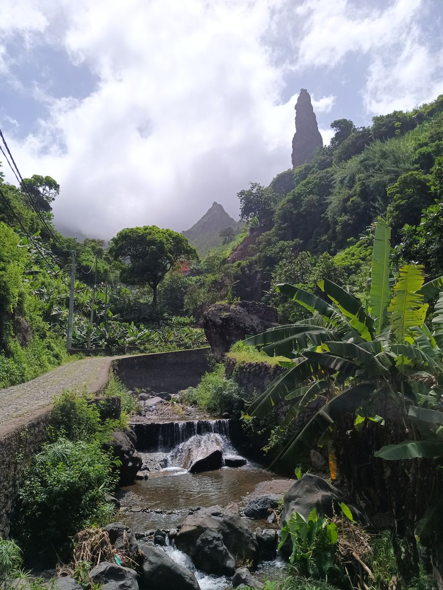 Quel contraste avec l'aridité de São Vicente