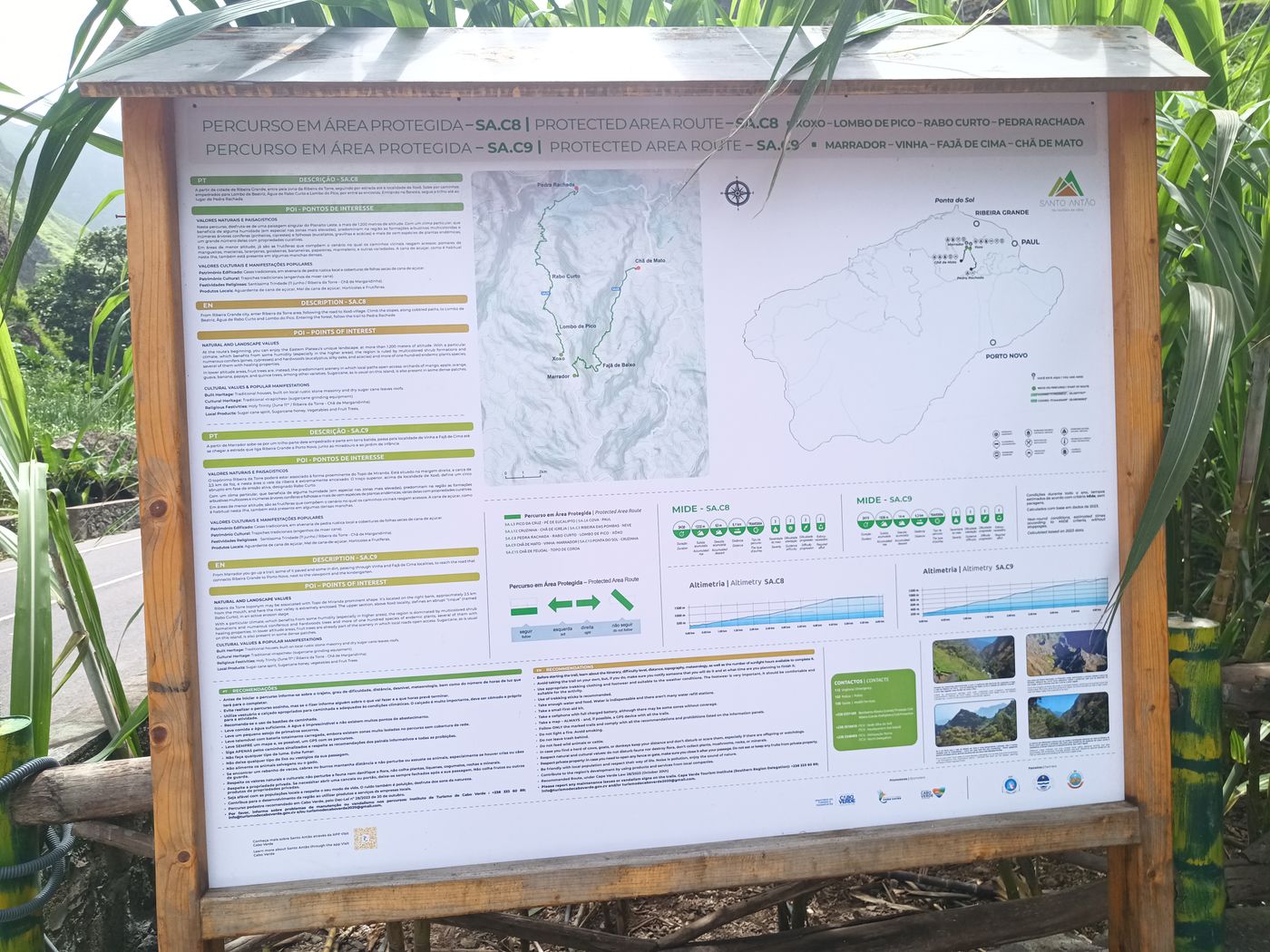 Encore des départ de randonnées dans le Parc