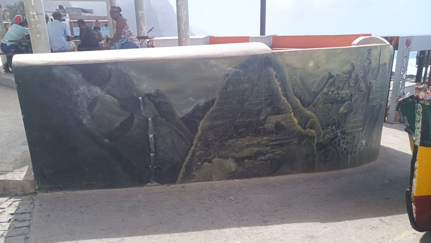 Entouré de Fresques sur les murs