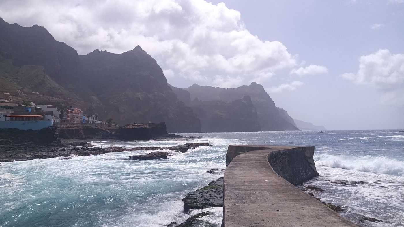 Agité l'océan aujourd'hui !