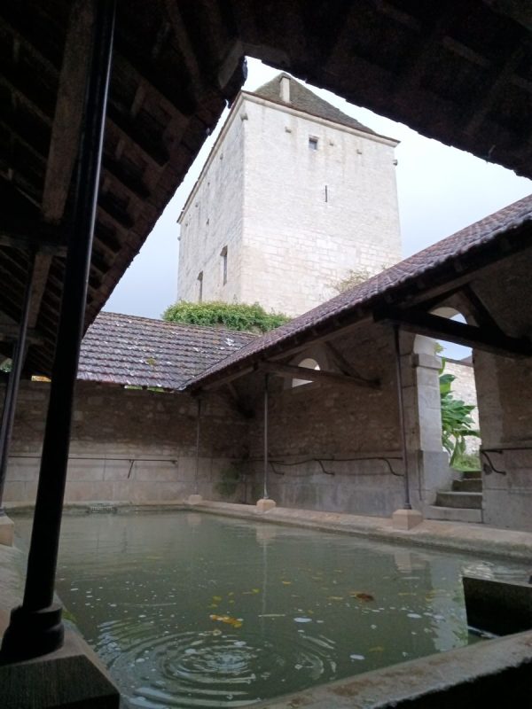 Le lavoir de l'intérieur